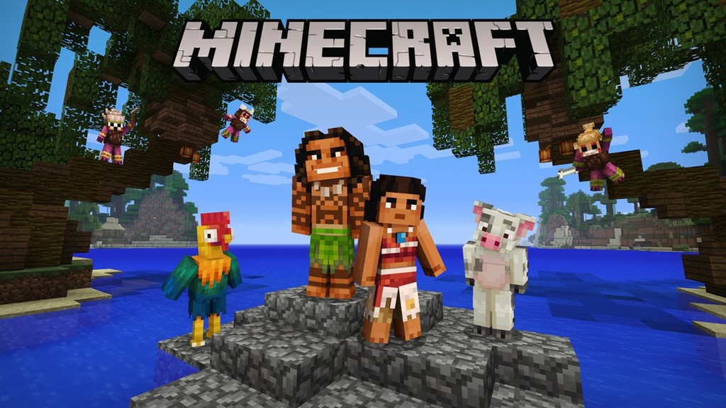 Minecraft ディズニーモアナスキンパック が発表 Wpteq