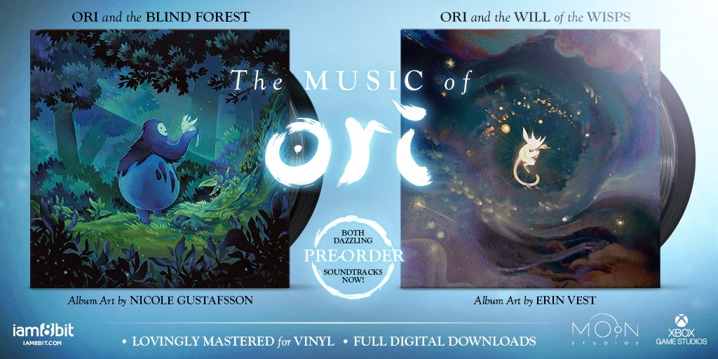 Ori 2作品のサウンドトラックが入ったレコードが発表 Wpteq