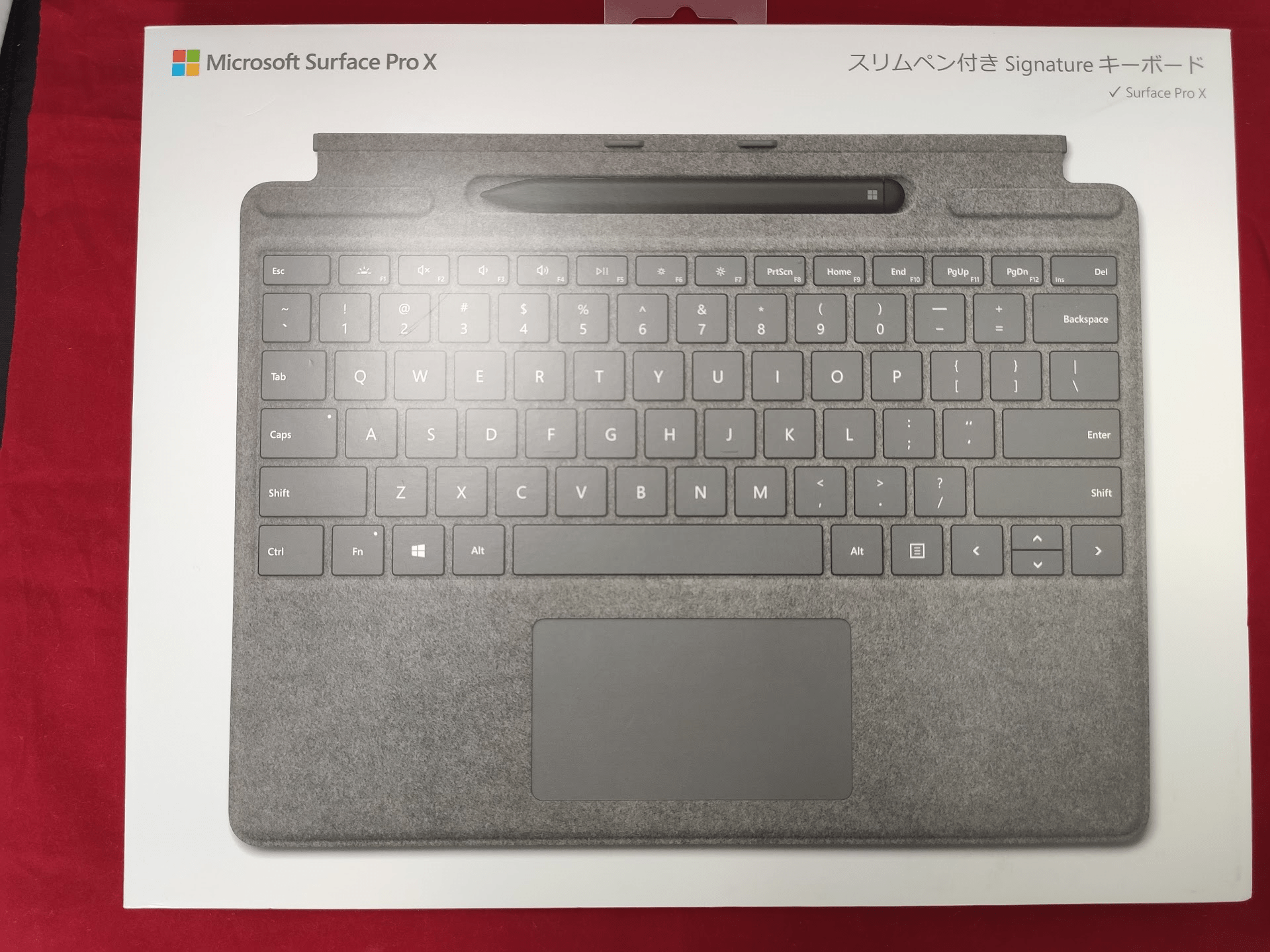 SurfaceProX Signatureキーボード ブラック ペン付き | www.fb101.com