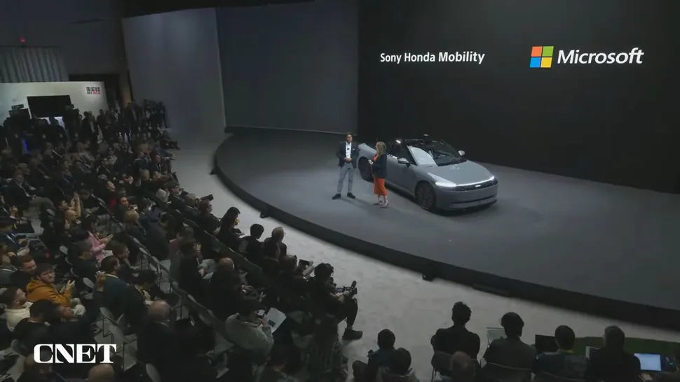 Image Of Microsoft Partnering With The Sony Honda Mobility