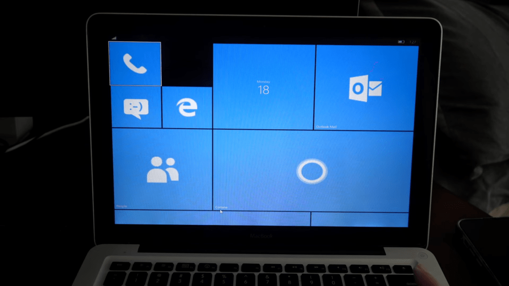 Macbook Windowsphone