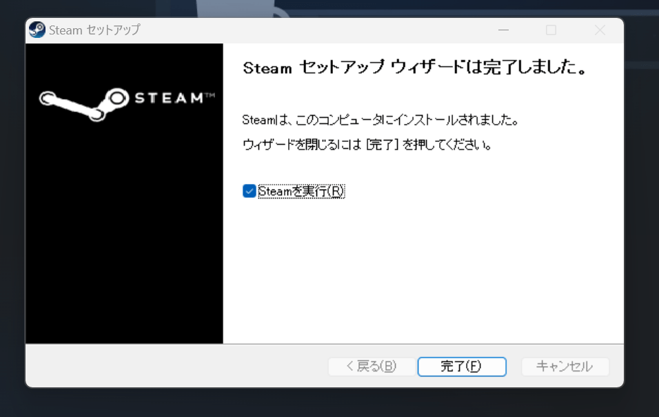 Steam Setup Wizzards