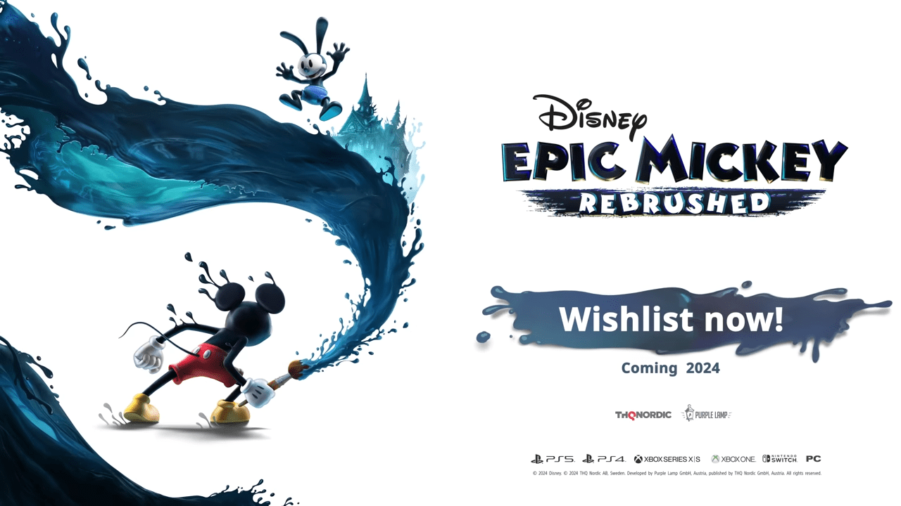 Disney Epic Mickey Rebrushed Announcement Trailer 4 12 Screenshot