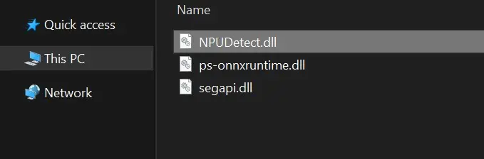 Npudetectdll In Windows 11 Paint