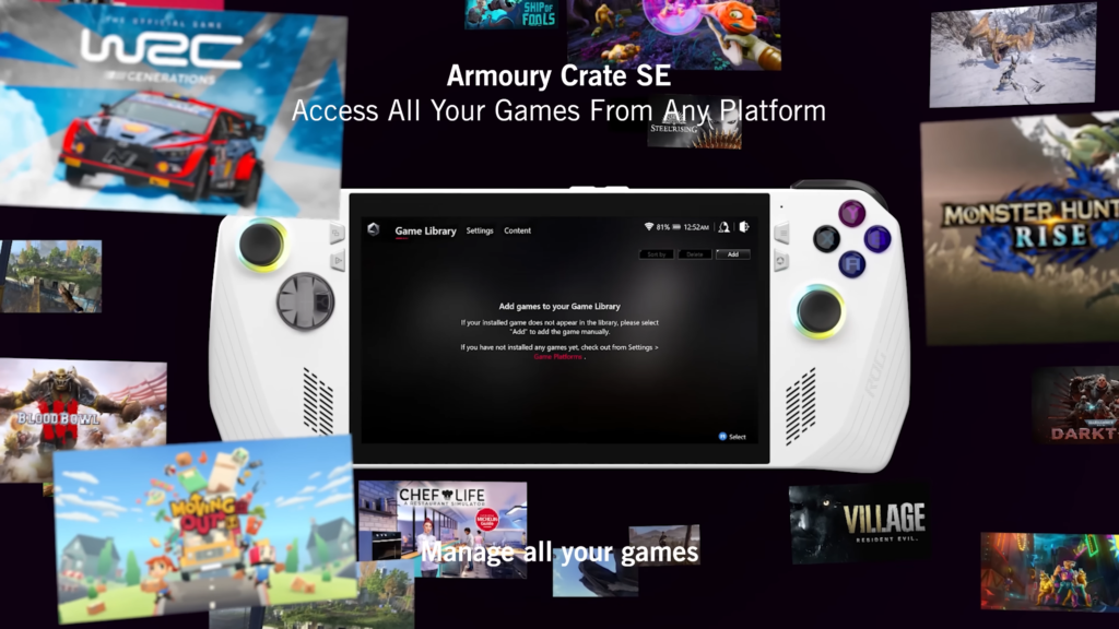 Rog Ally Product Video All Your Games. Anytime. Anywhere. Rog 0 11 Screenshot