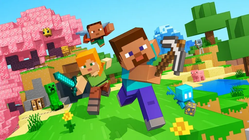 Minecraft's New Key Art.