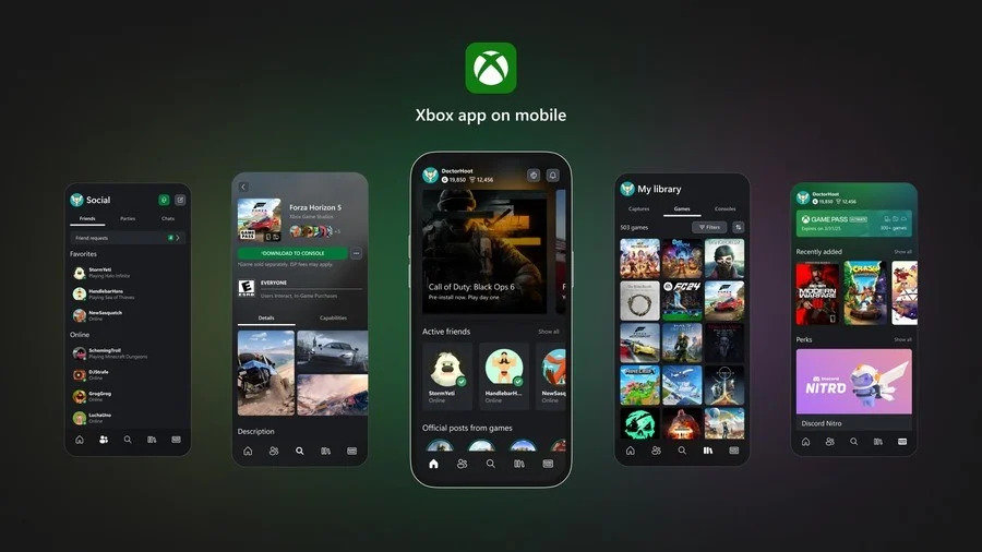 Xbox Mobile Apps